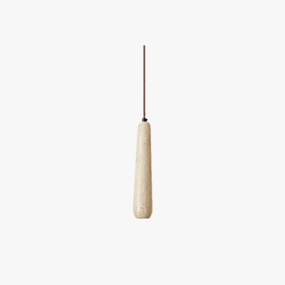 Ozawa Minimalist Wooden Pendant Light, Natural Wood Color