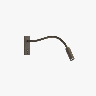 Orr Minimalist Reading Adjustable Spotlight Wall Lamp, Bronze/Nickel/Chrome