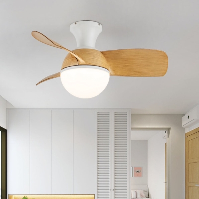 Morandi 3-Blade Basic Ceiling Fan with Light, 3 Color, 30''