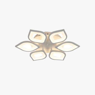 Hana Modern Designer flower Flush Mount Ceiling Light