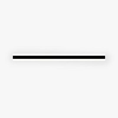 Edge Minimalist Linear Metal/Acrylic Wall Lamp, Bathroom
