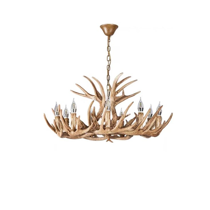 Austin Retro Deer Horn Resin Pendant Light Chandelier
