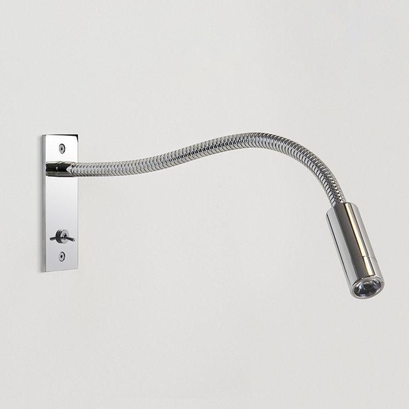 Orr Minimalist Reading Adjustable Spotlight Wall Lamp, Bronze/Nickel/Chrome