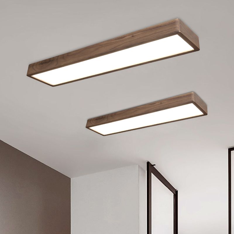 Ozawa Rectangular Designer Flush Mount Ceiling Light