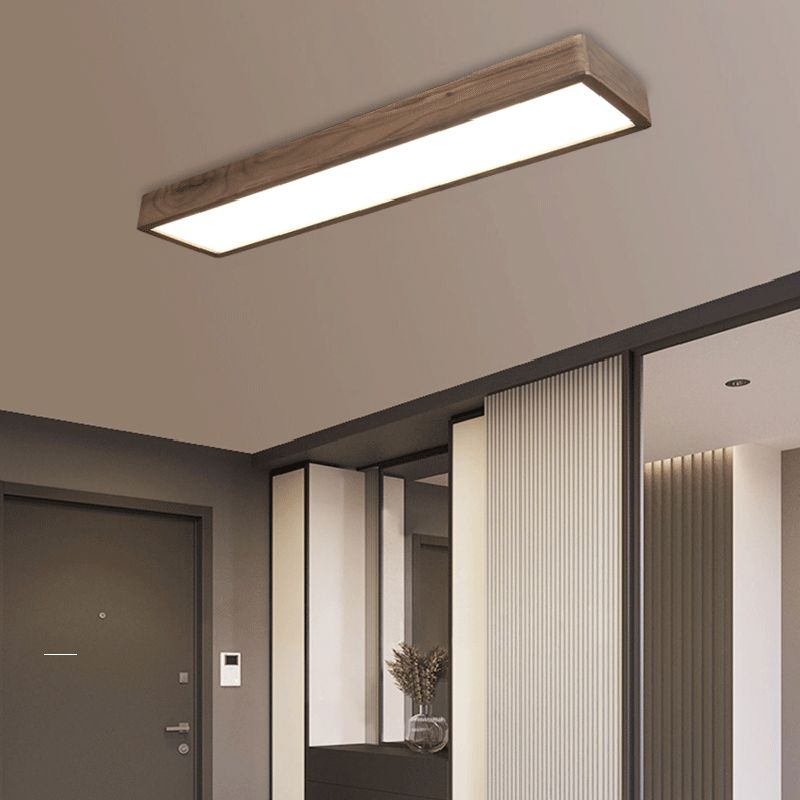 Ozawa Rectangular Designer Flush Mount Ceiling Light