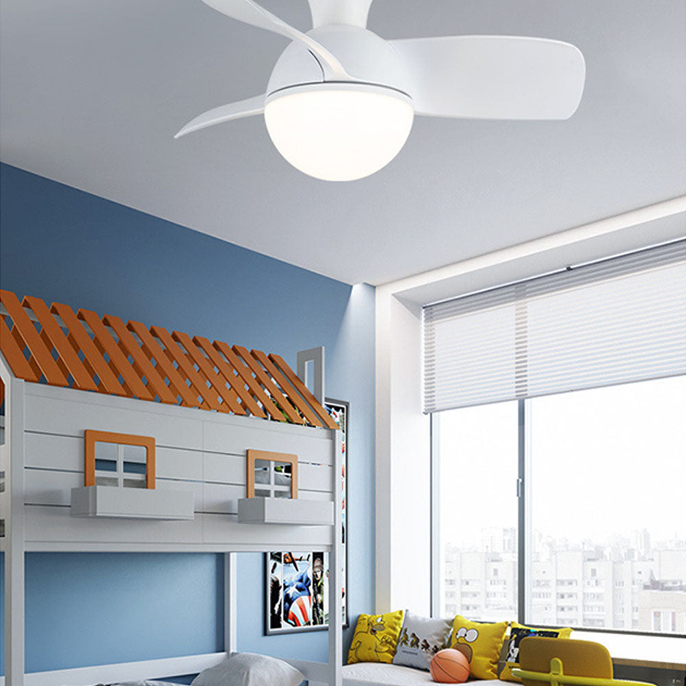 Morandi 3-Blade Basic Ceiling Fan with Light, 3 Color, 30''