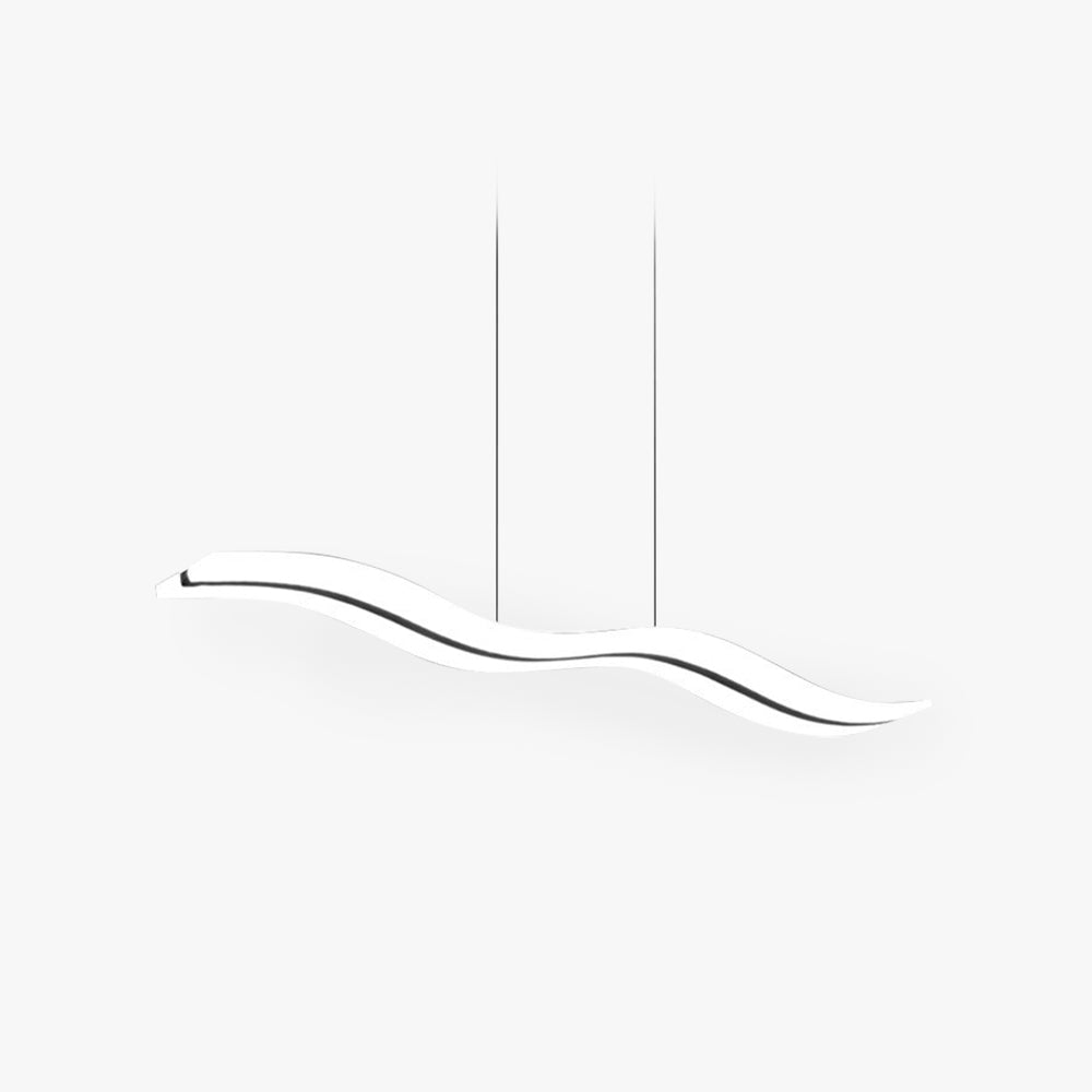 Louise Minimalist Wave Wavy Pendant Light, 38.5