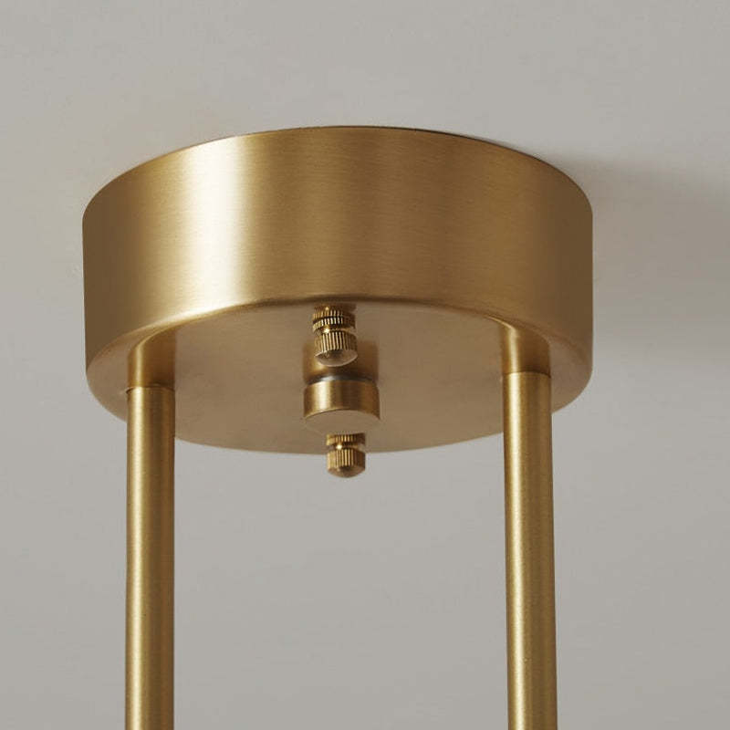 Valentina Modern Bubble Copper Pendant Light, Gold
