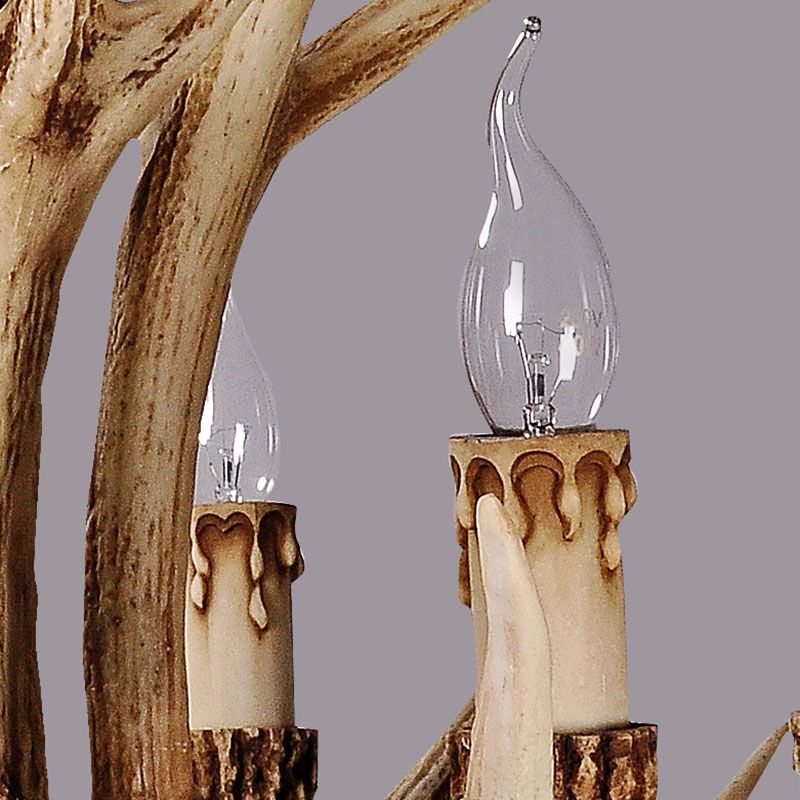 Austin Retro Deer Horn Resin Pendant Light Chandelier