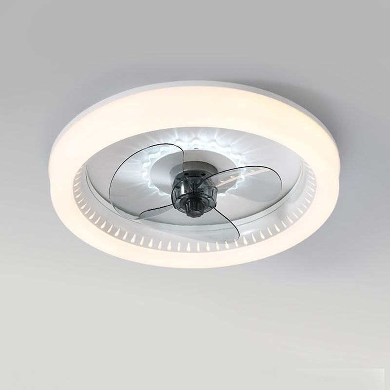 Morandi Ceiling Fan with Light, 5 Color, DIA 19