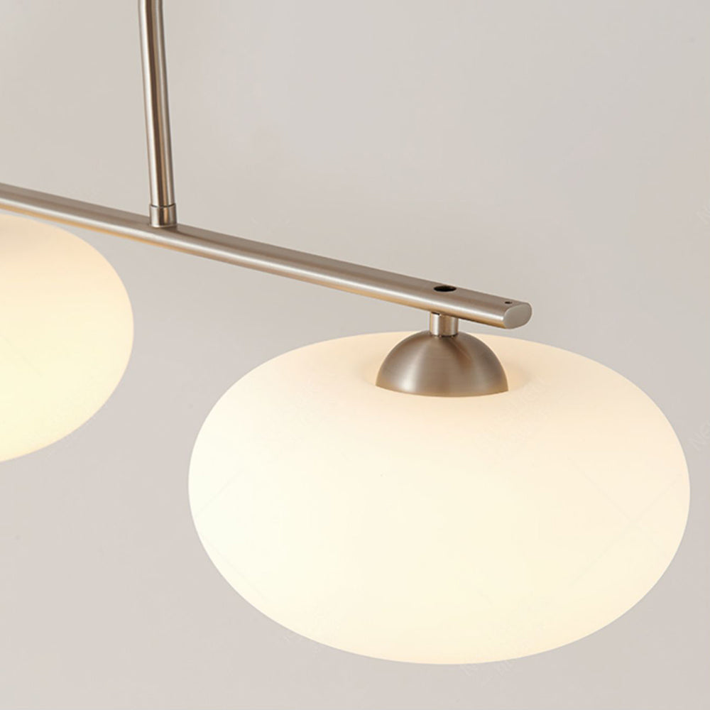 Hailie Cream Cluster Pendant Light, 3 Heads