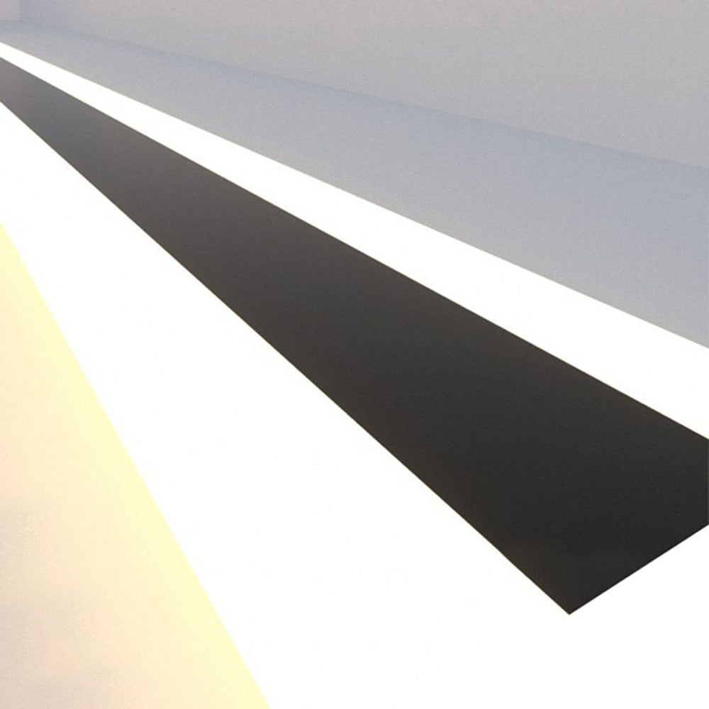 Edge Minimalist Linear Metal/Acrylic Wall Lamp, Bathroom