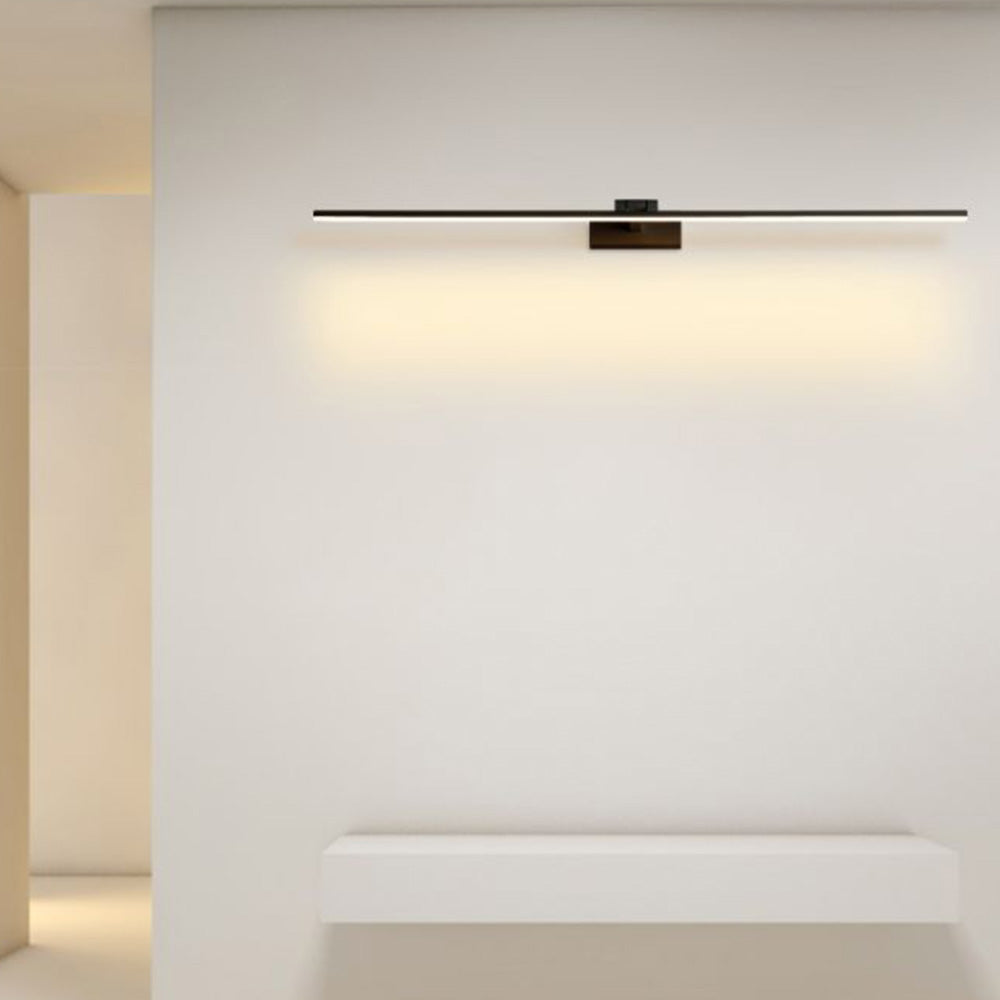 Leigh Modern Bar Mirror Front Vanity Metal Wall Lamp, Black&White