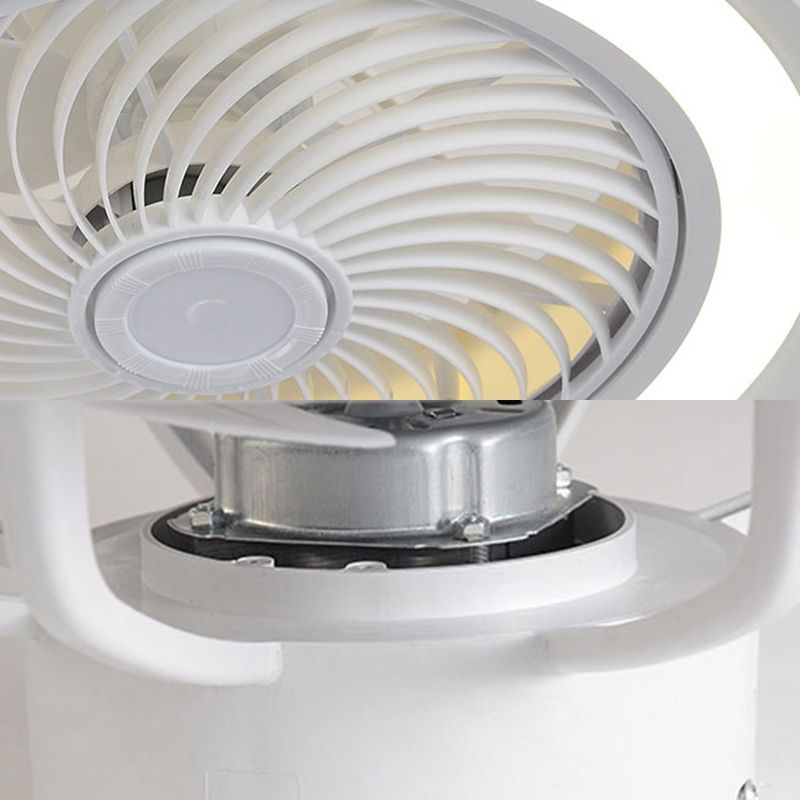 Edge Ceiling Fan with Light, 4 Color, DIA 20