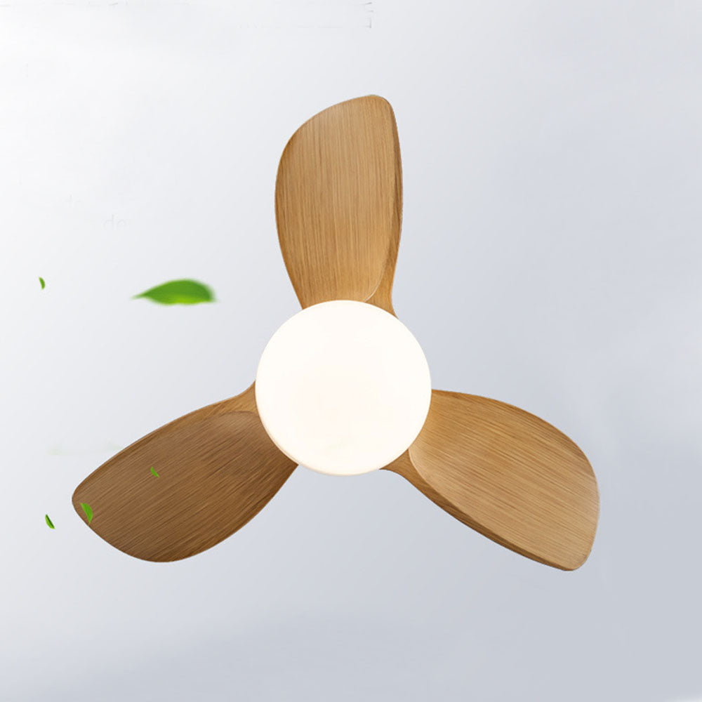 Morandi 3-Blade Basic Ceiling Fan with Light, 3 Color, 30''