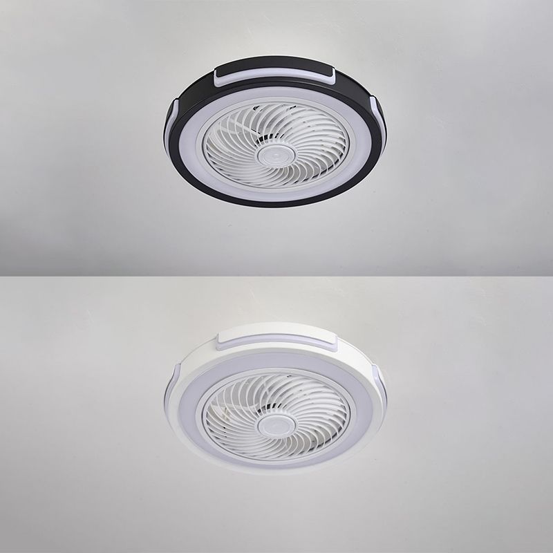 Edge Ceiling Fan with Light, 4 Color, DIA 20