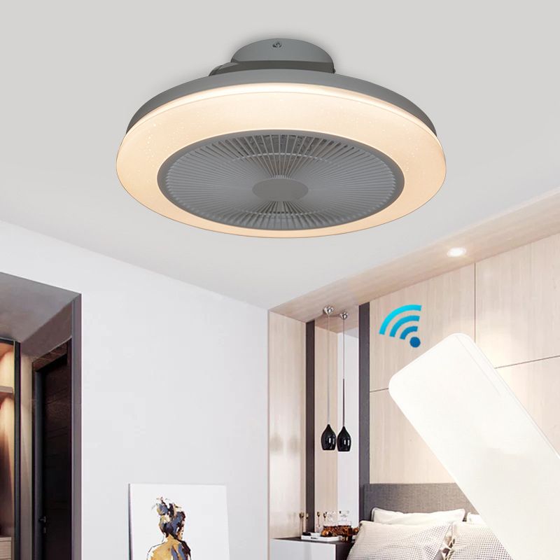 Morandi RGB Bluetooth Ceiling Fan with Light, DIA 19
