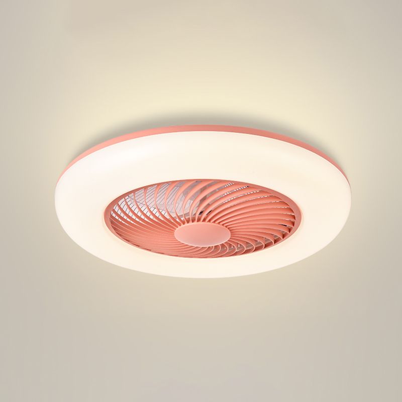 Morandi Ceiling Fan with Light, 5 Color, DIA 22