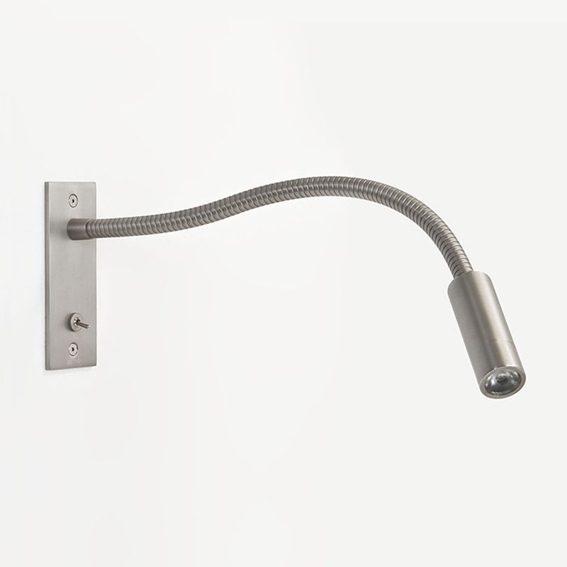 Orr Minimalist Reading Adjustable Spotlight Wall Lamp, Bronze/Nickel/Chrome