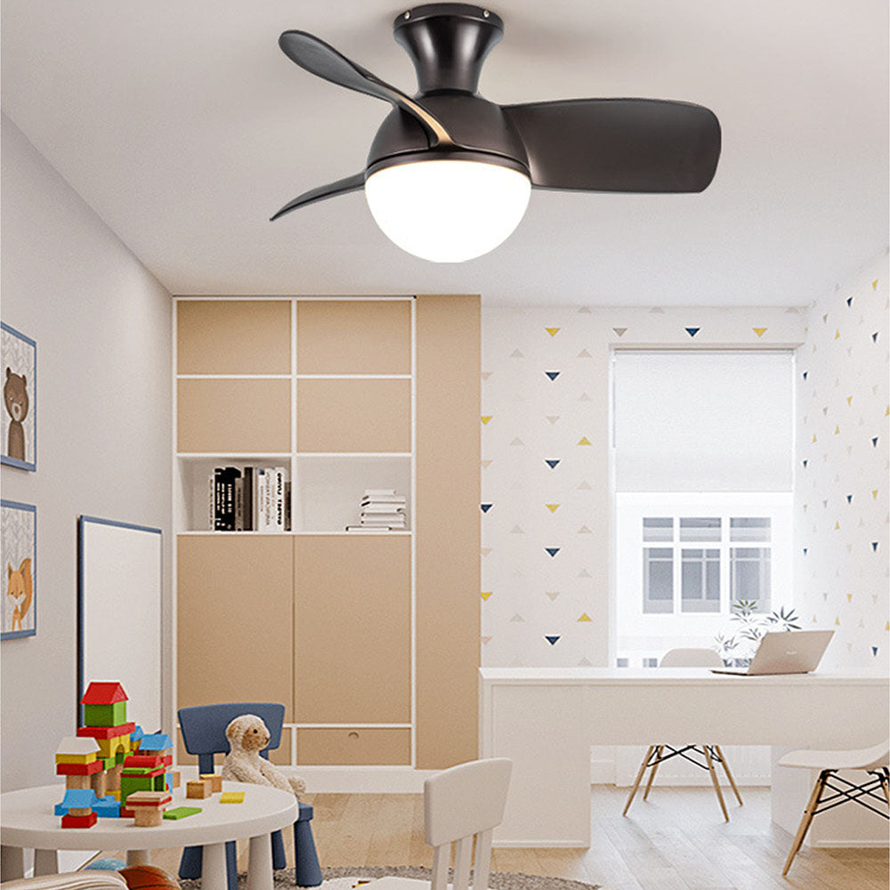 Morandi 3-Blade Basic Ceiling Fan with Light, 3 Color, 30''