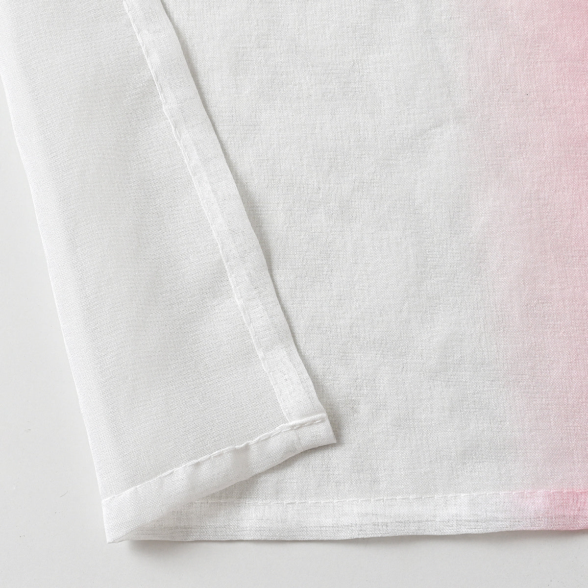 Modern Two Tone Polyester Sheer Curtain, 5 Colors