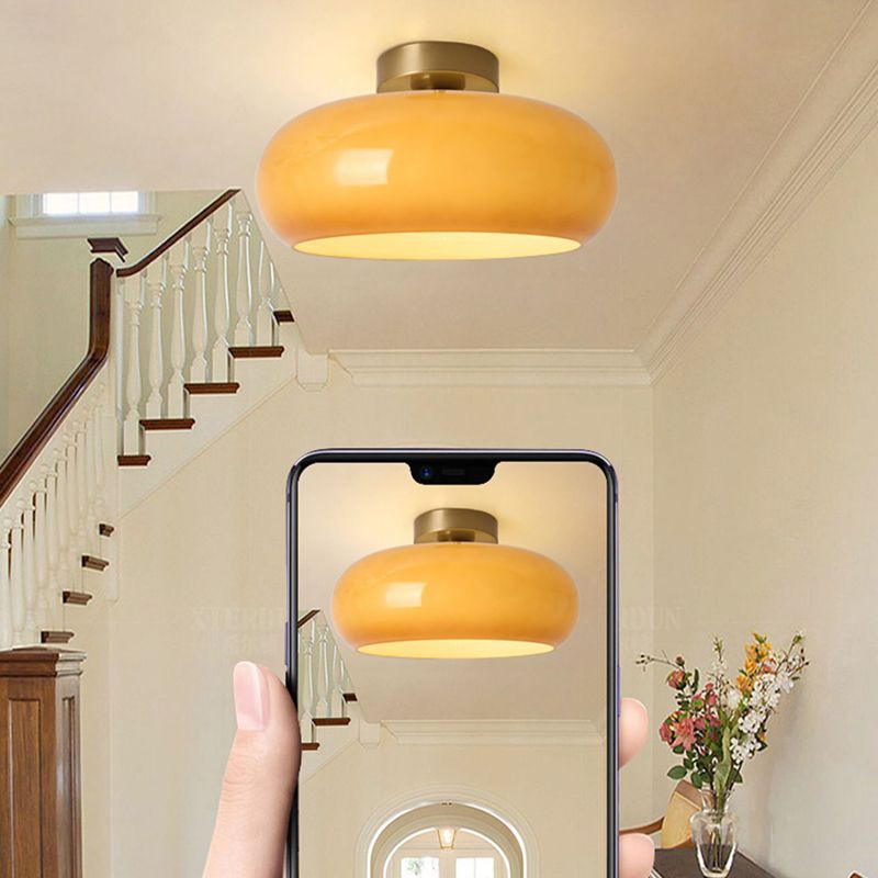 Hailie Modern Designer Round Flush Mount Ceiling Light
