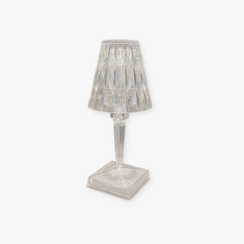 Kristy Modern Acrylic Table Lamp, Living Room/Bedroom