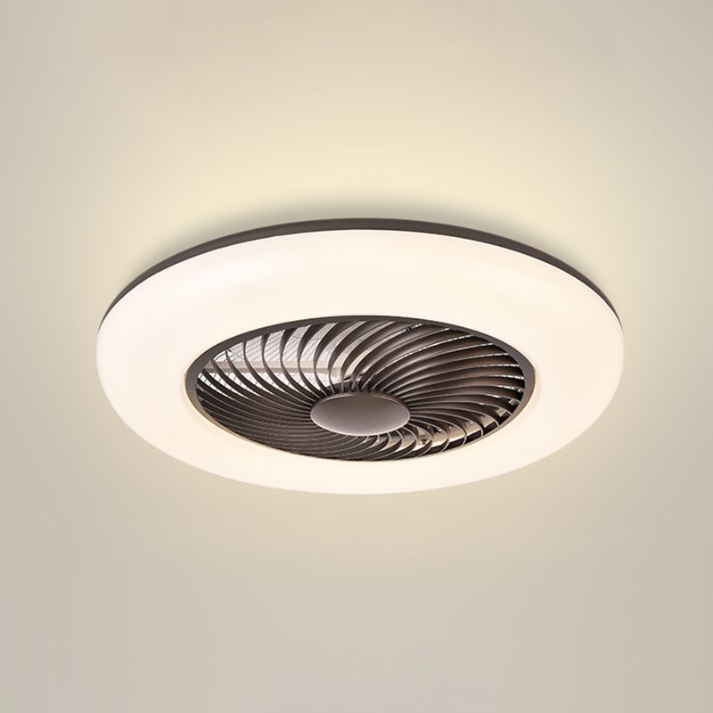 Morandi Ceiling Fan with Light, 5 Color, DIA 22