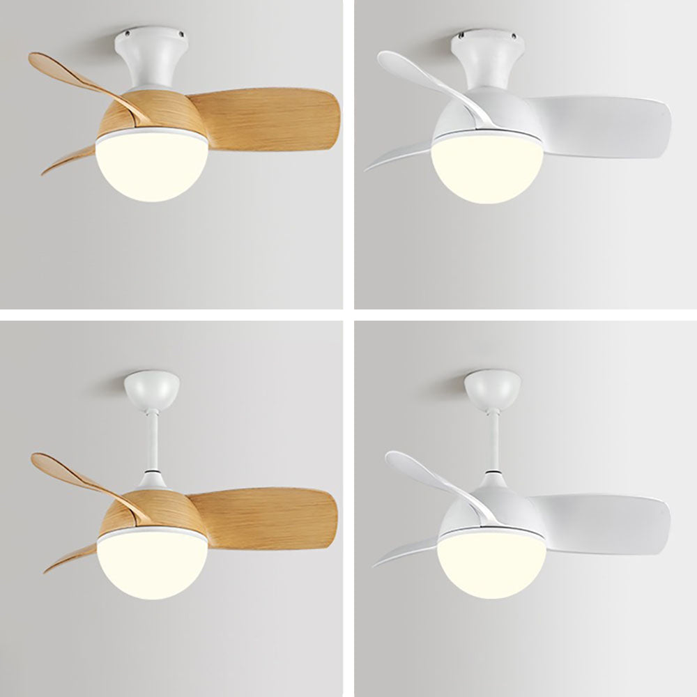 Morandi 3-Blade Basic Ceiling Fan with Light, 3 Color, 30''