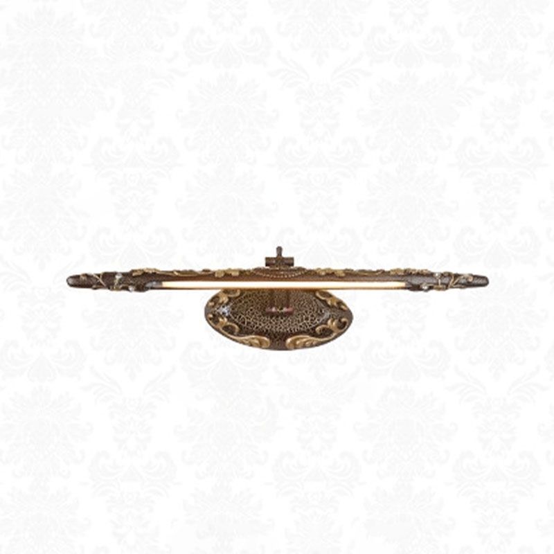 Félicie Mirror Front Vanity Wall Light, Resin & Glass, 19.5