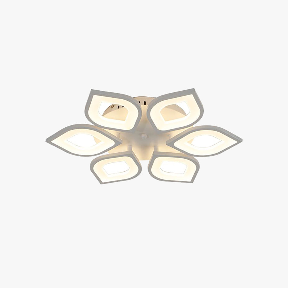 Hana Modern Designer flower Flush Mount Ceiling Light