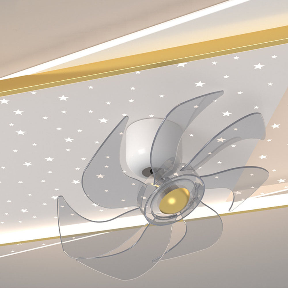 Kelley Flush Mount Ceiling Fan with Light, 4 Style, 19.7''/35.4''