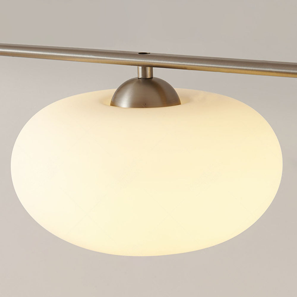 Hailie Cream Cluster Pendant Light, 3 Heads