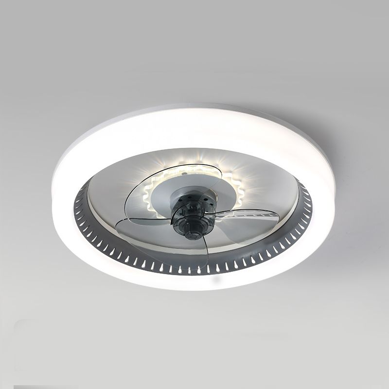 Morandi Ceiling Fan with Light, 5 Color, DIA 19