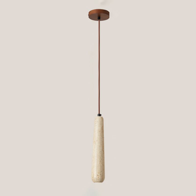 Ozawa Minimalist Wooden Pendant Light, Natural Wood Color