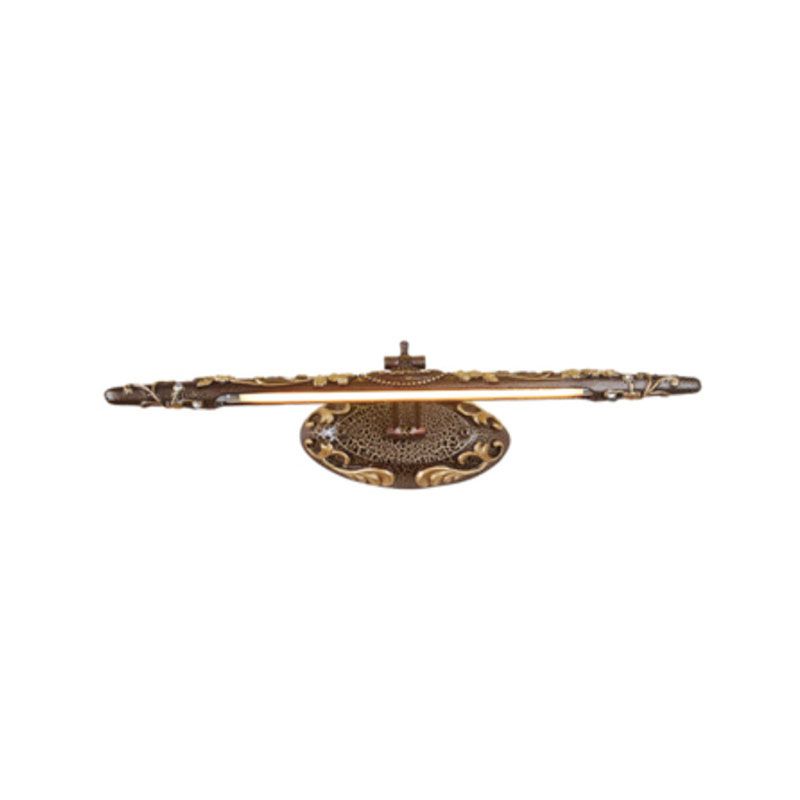 Félicie Mirror Front Vanity Wall Light, Resin & Glass, 19.5