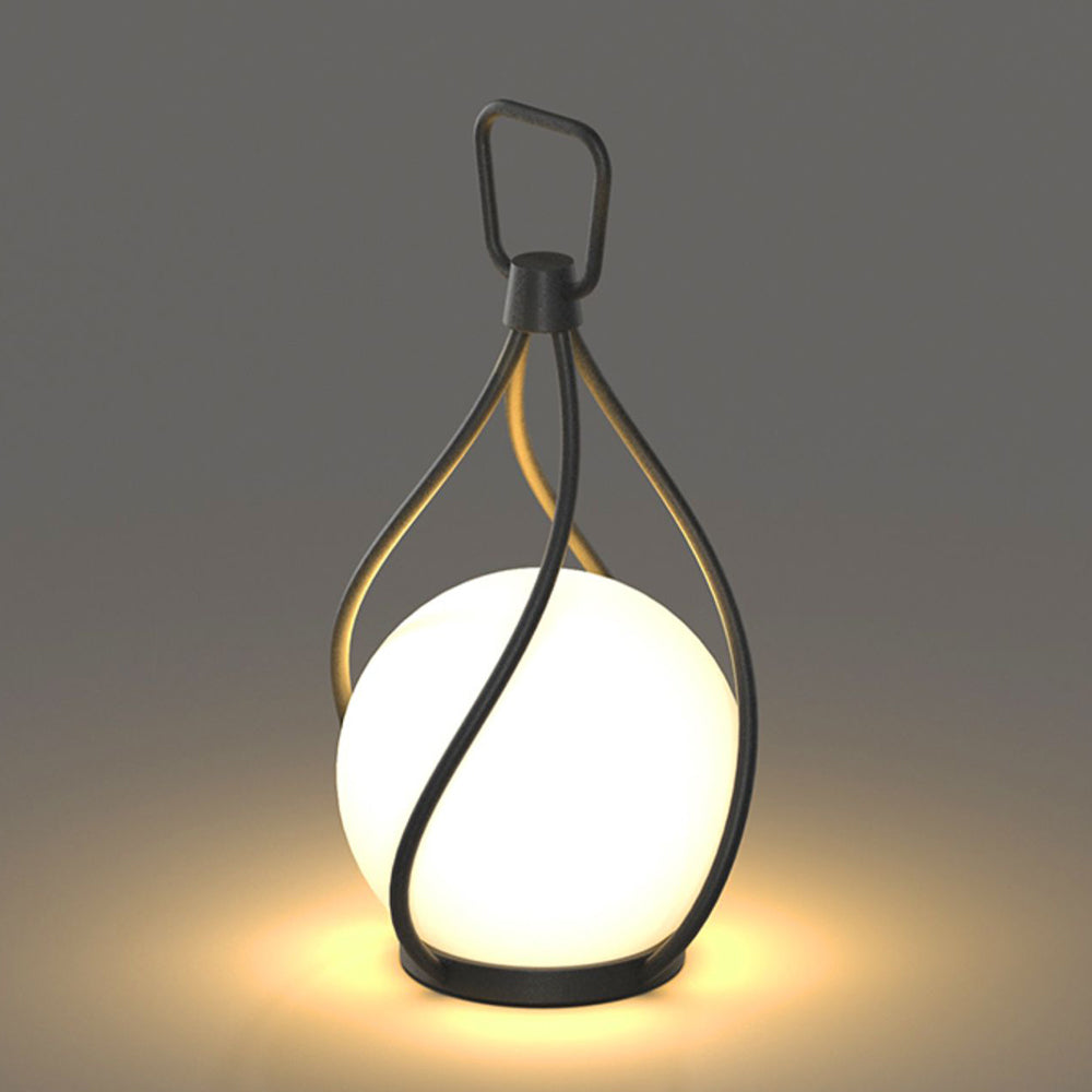 Valentina Pendant Light Bubble Modern, Metal/Acrylic, White/Transparent