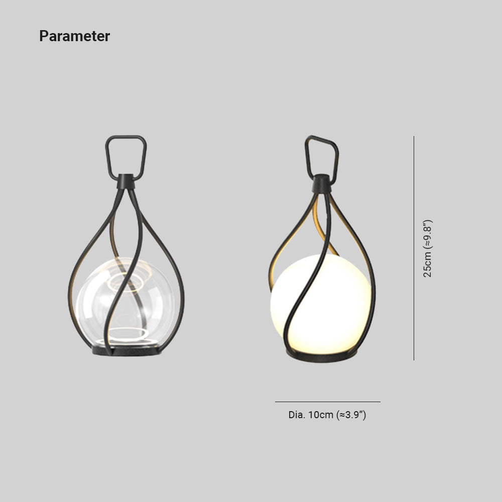 Valentina Pendant Light Bubble Modern, Metal/Acrylic, White/Transparent
