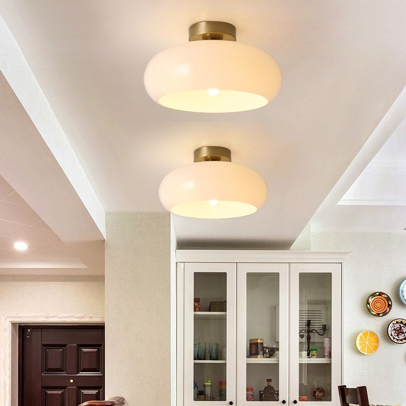 Hailie Modern Designer Round Flush Mount Ceiling Light