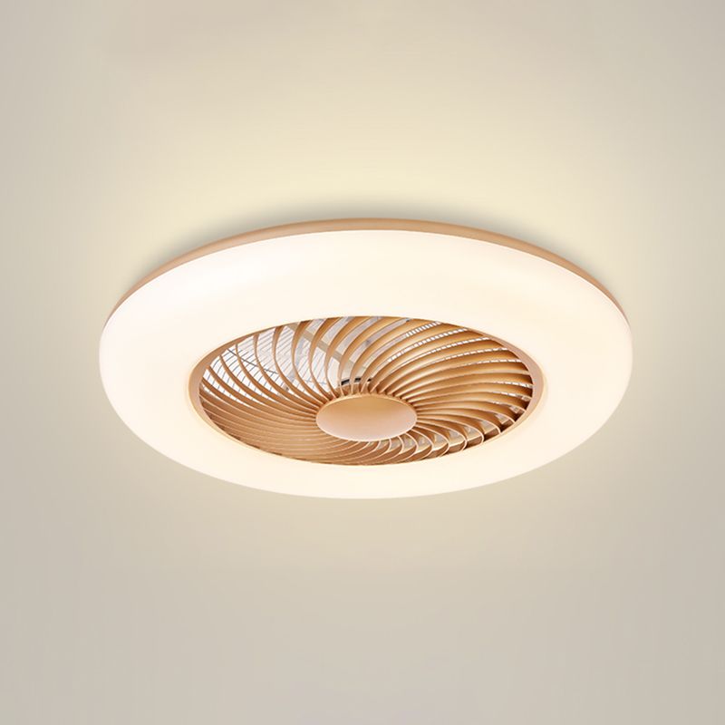 Morandi Ceiling Fan with Light, 5 Color, DIA 22