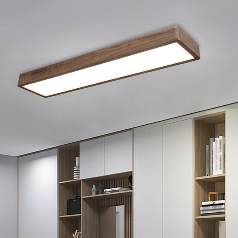 Ozawa Rectangular Designer Flush Mount Ceiling Light