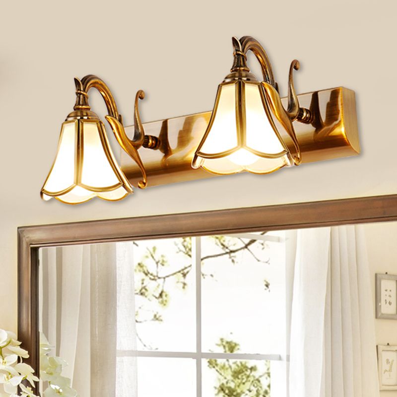 Félicie Mirror Front Vanity Wall Lamp, 1/2/3 Heads