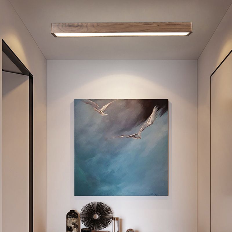 Ozawa Rectangular Designer Flush Mount Ceiling Light