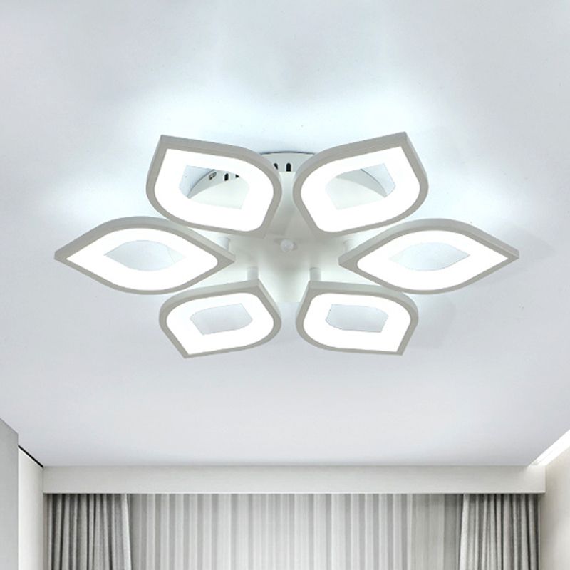 Hana Modern Designer flower Flush Mount Ceiling Light