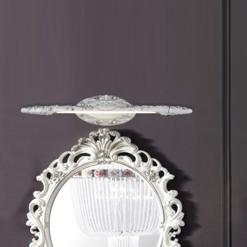 Félicie Mirror Front Vanity Wall Light, Resin & Glass, 19.5