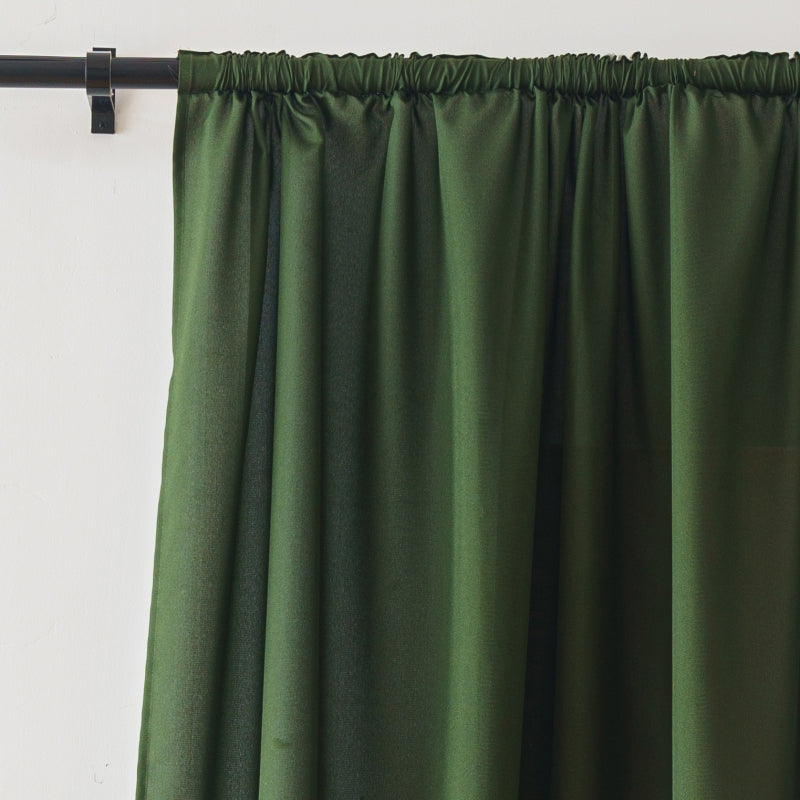 Modern Solid Blackout Flannel 63/84/95 Inches Long Curtains, 5 Colors