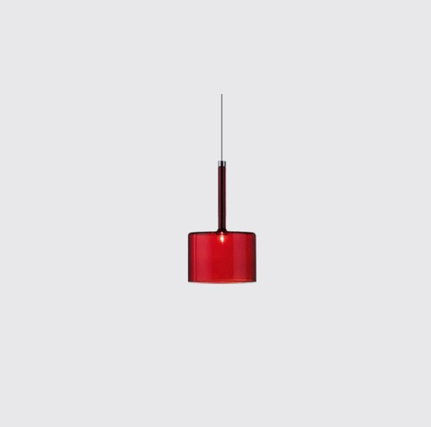 Hailie Minimalist Modern Glass LED Pendant Light, 3 Style
