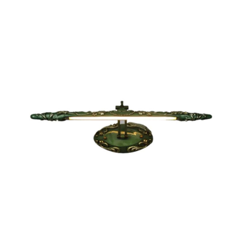 Félicie Mirror Front Vanity Wall Light, Resin & Glass, 19.5