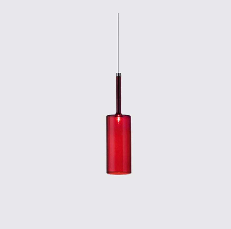 Hailie Minimalist Modern Glass LED Pendant Light, 3 Style