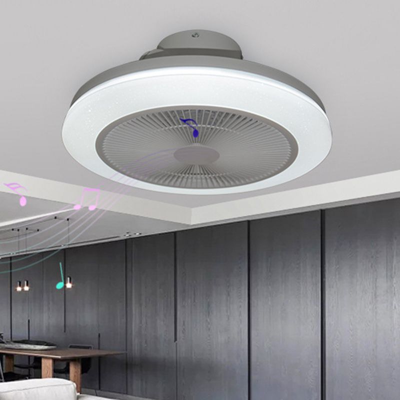 Morandi RGB Bluetooth Ceiling Fan with Light, DIA 19